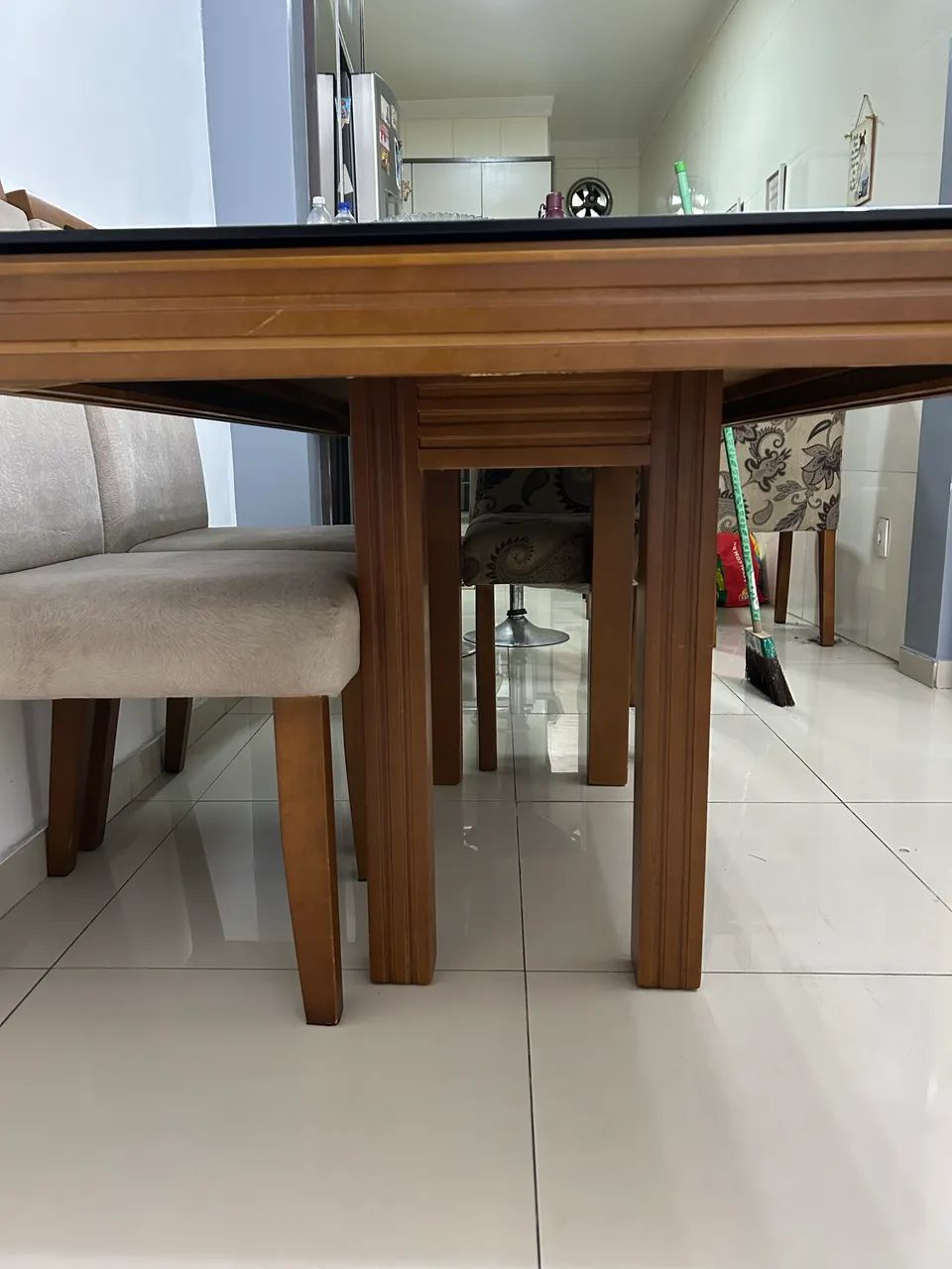 Mesa de jantar de seis lugares  - Foto 4