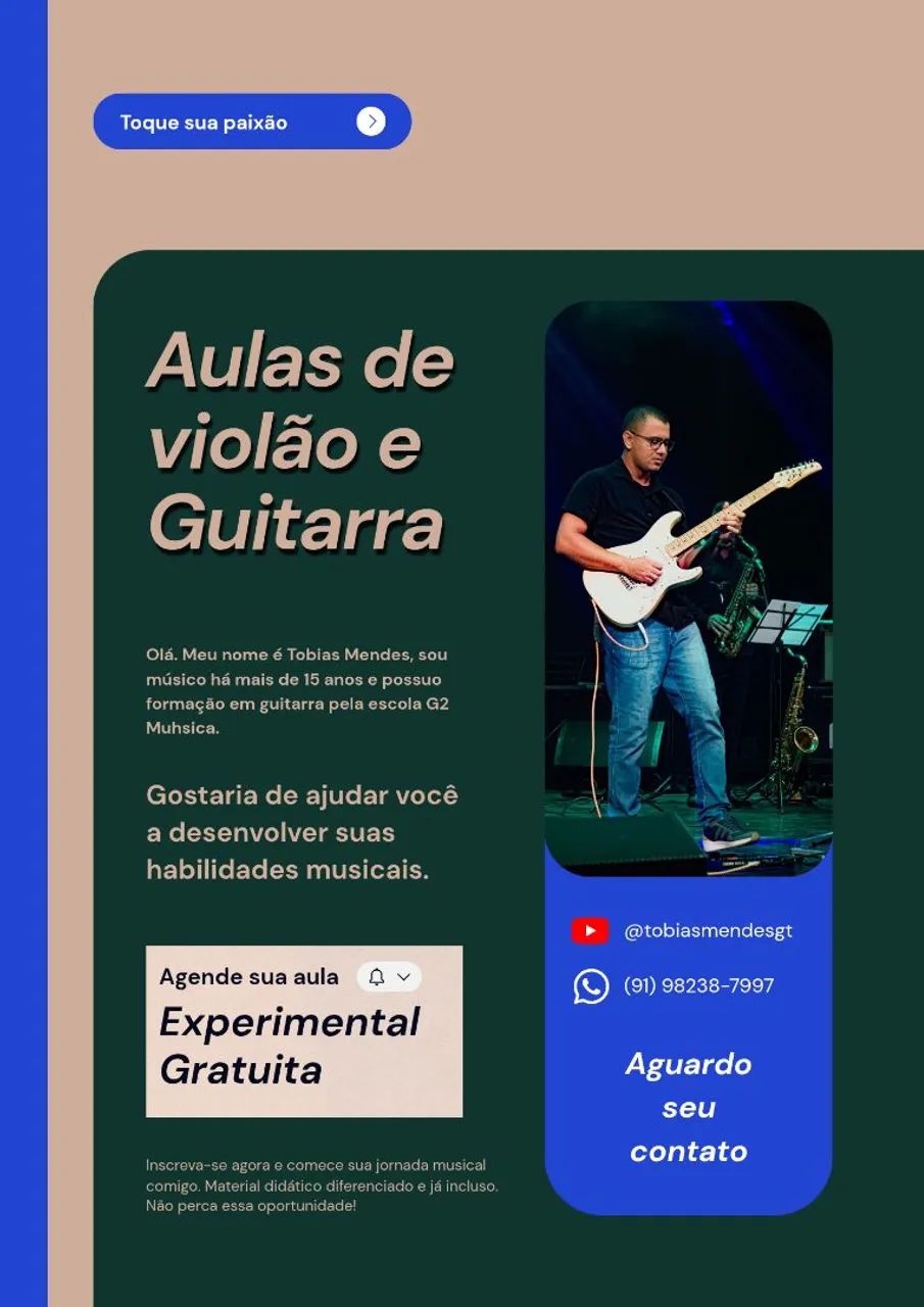 Aulas de Guitarra/Violão