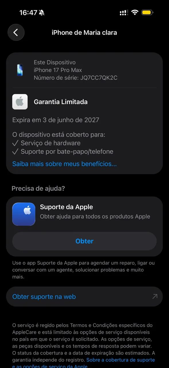 iPhone 17 pro max 256 gigas 