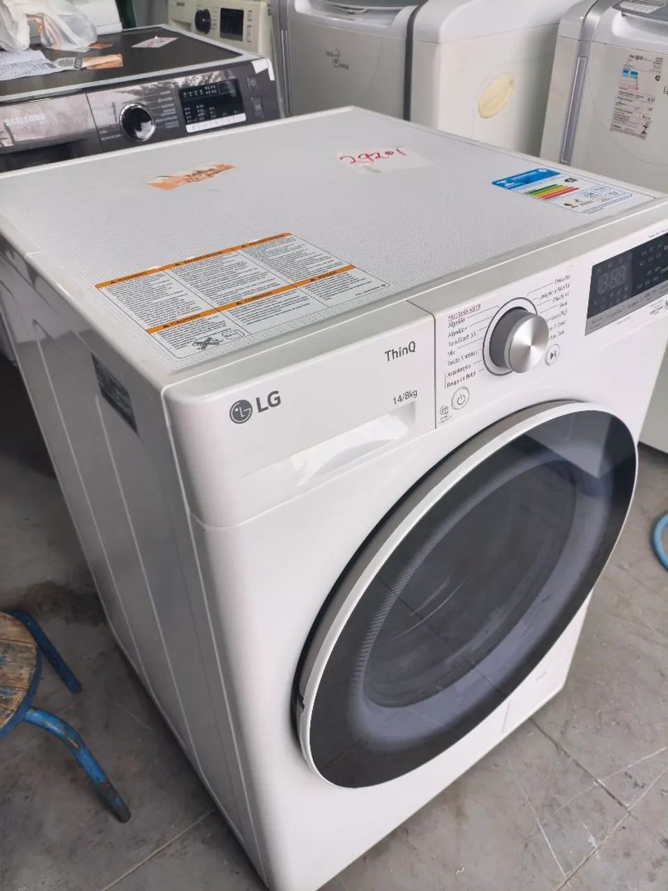 Lava e seca LG 14kg 110v NOVA - Foto 3
