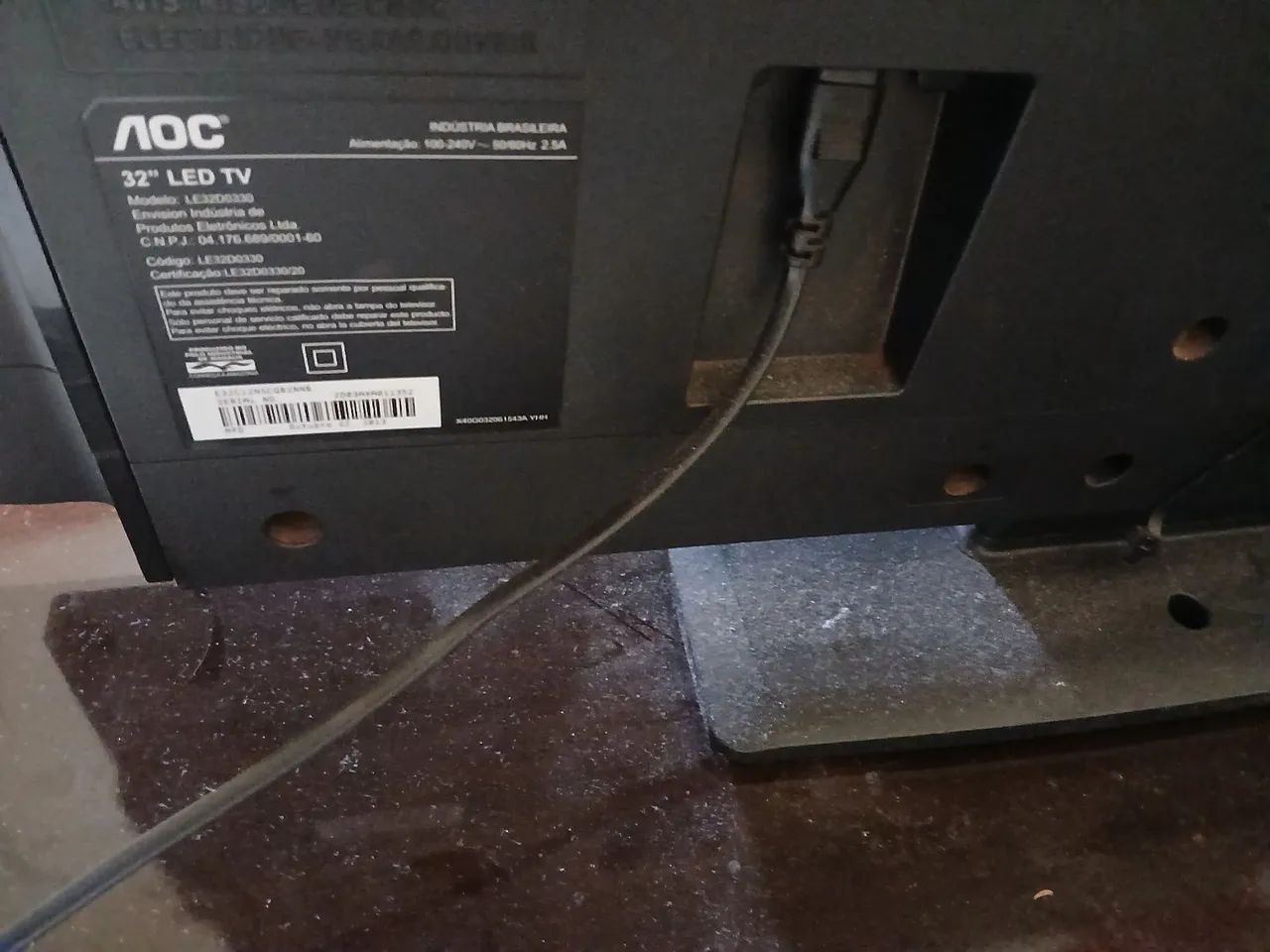 Vendo teve 32 polegadas não é smart  - Foto 3