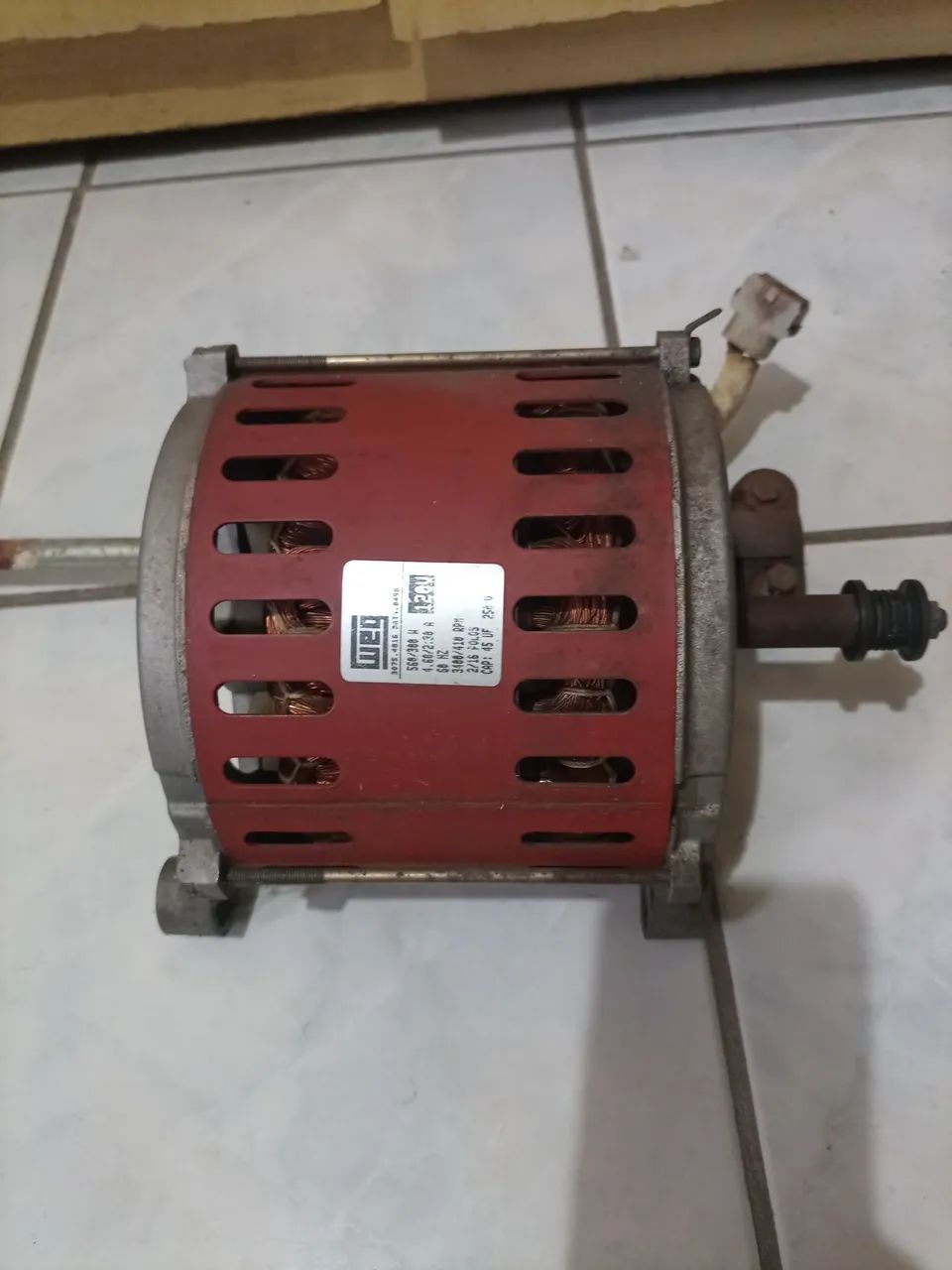 Vendo motor de máquina de lavar enxuta  - Foto 3