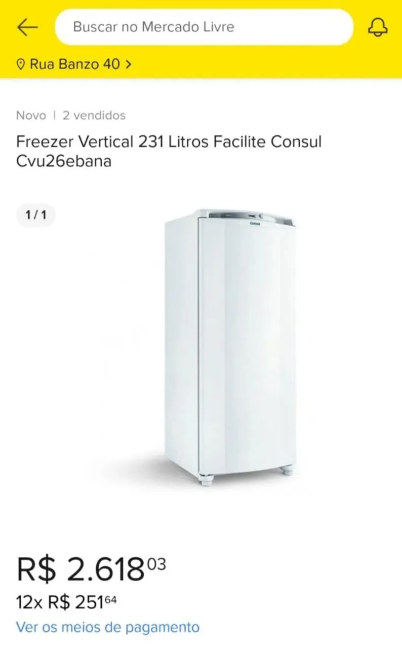 Freezer vertical Consul Facilite - Foto 4
