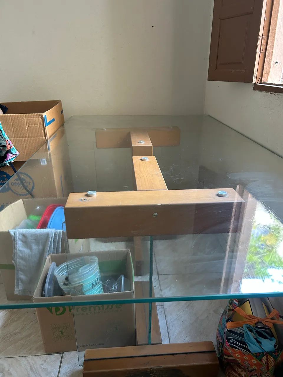 Mesa de vidro