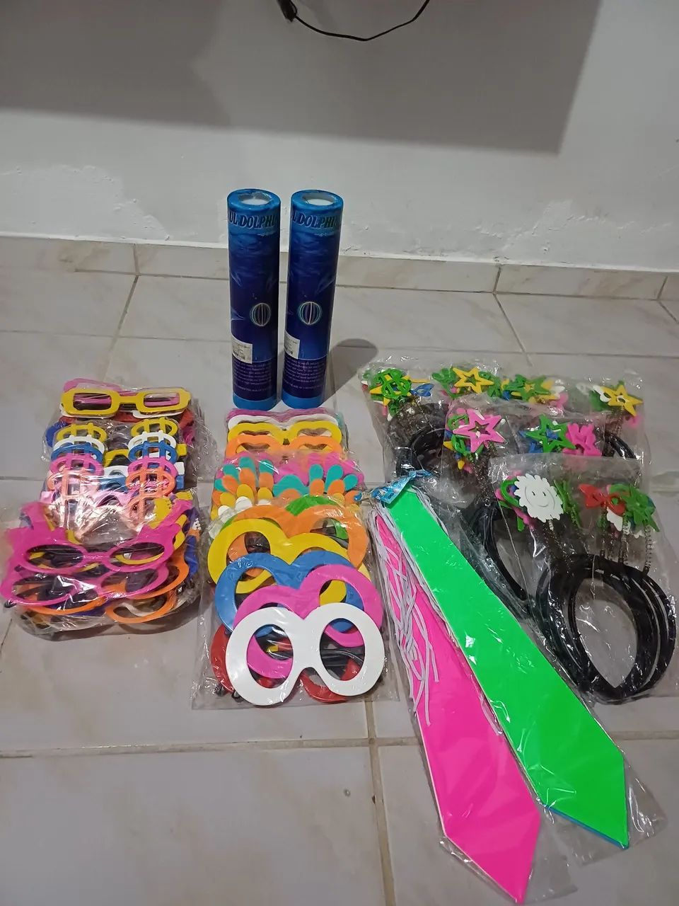 KIT Balada Festa 370 itens neon