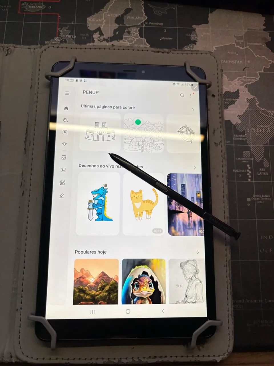Tablet Samsung Tab A com caneta  - Foto 3