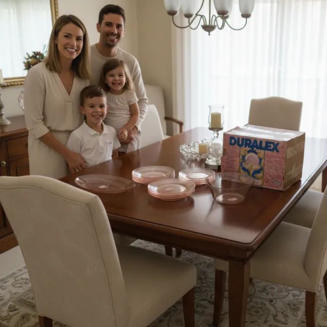 Aparelho de Jantar Duralex Rosé 20 peças: O Tesouro que Falta na Sua Coleção (Novo, Caixa)