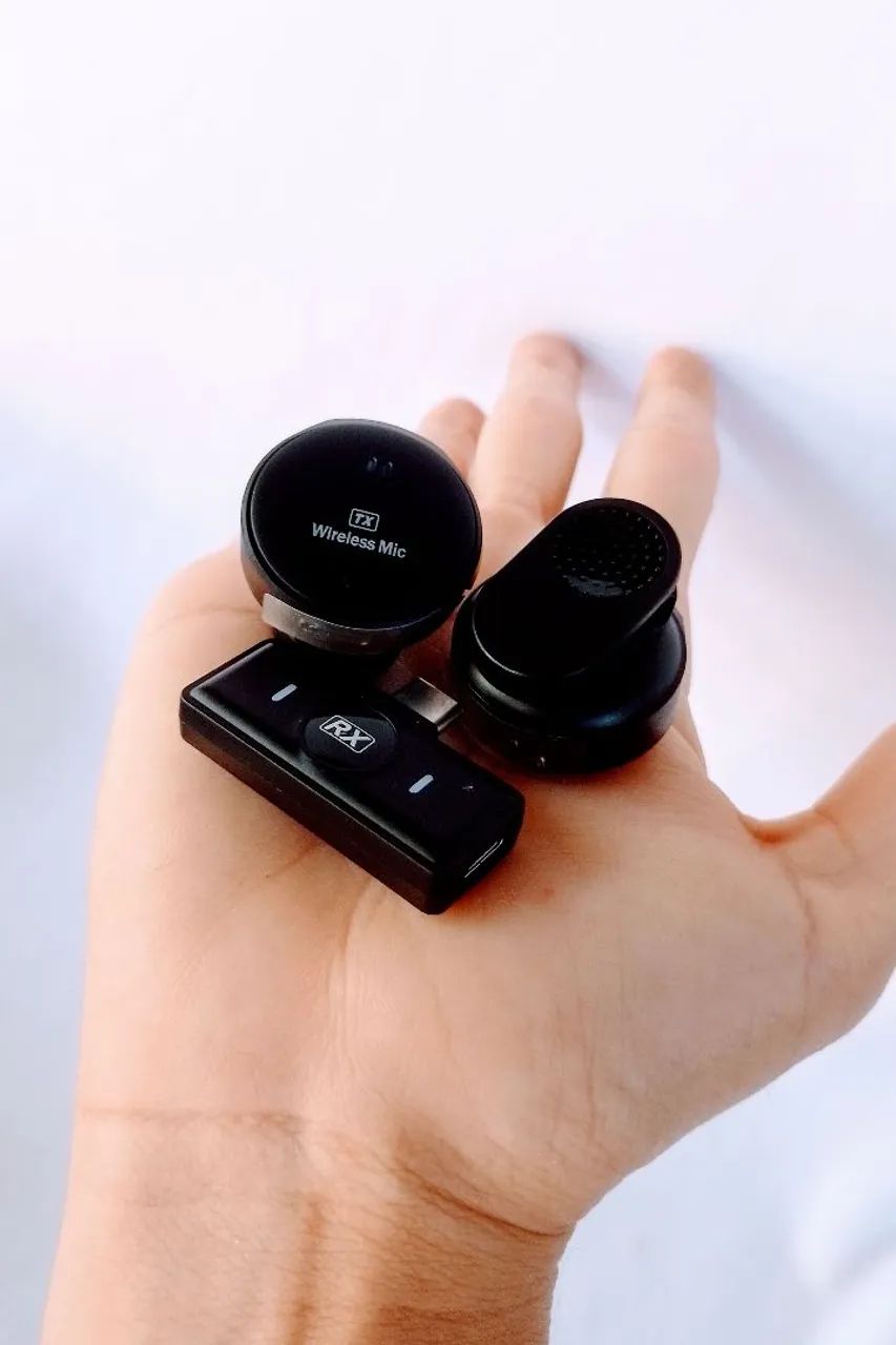 Microfone sem Fio para Celular  - Foto 4