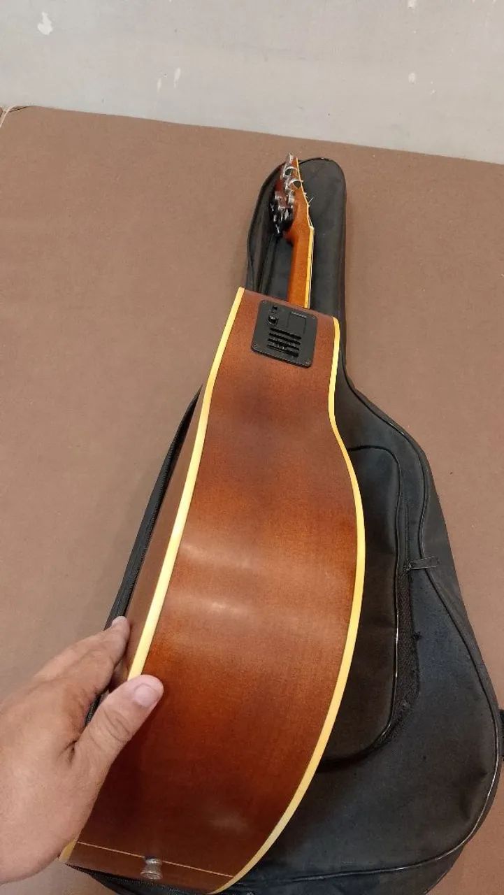Violão Folk Michael VM925 + Bag Acolchoada (FAÇO A ENTREGA) - Foto 3