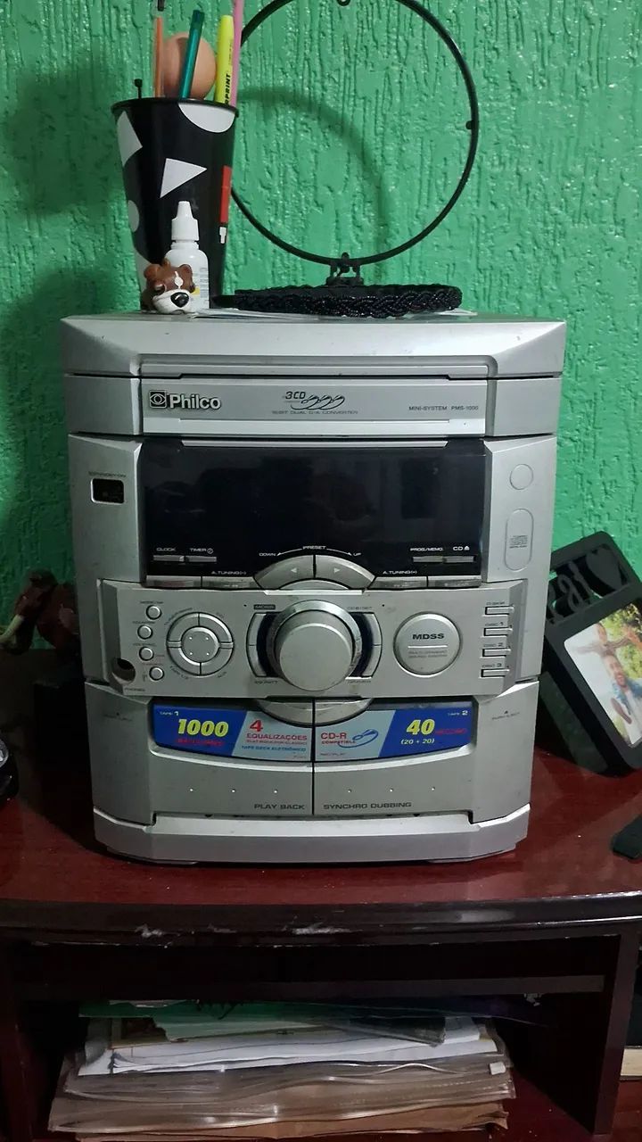 Som Micro System - ver descrição.