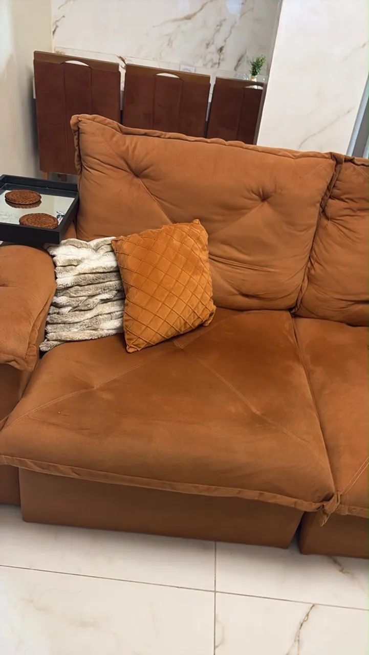 Vendo sofa retratil e reclinavel  - Foto 3