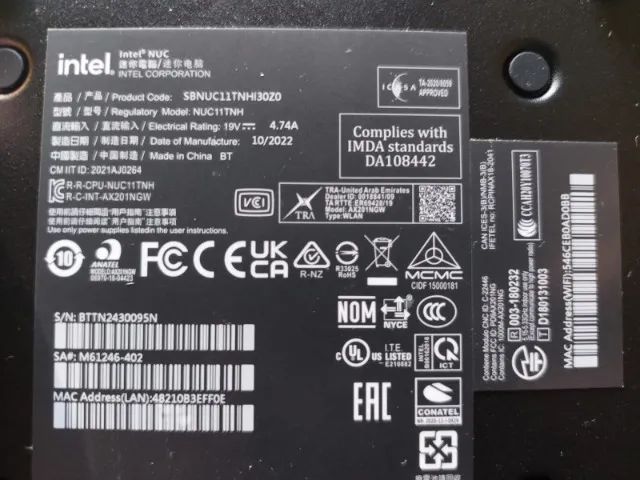 Nuc 11 pro (mini pc compacto) i3 1115G4 - Foto 4