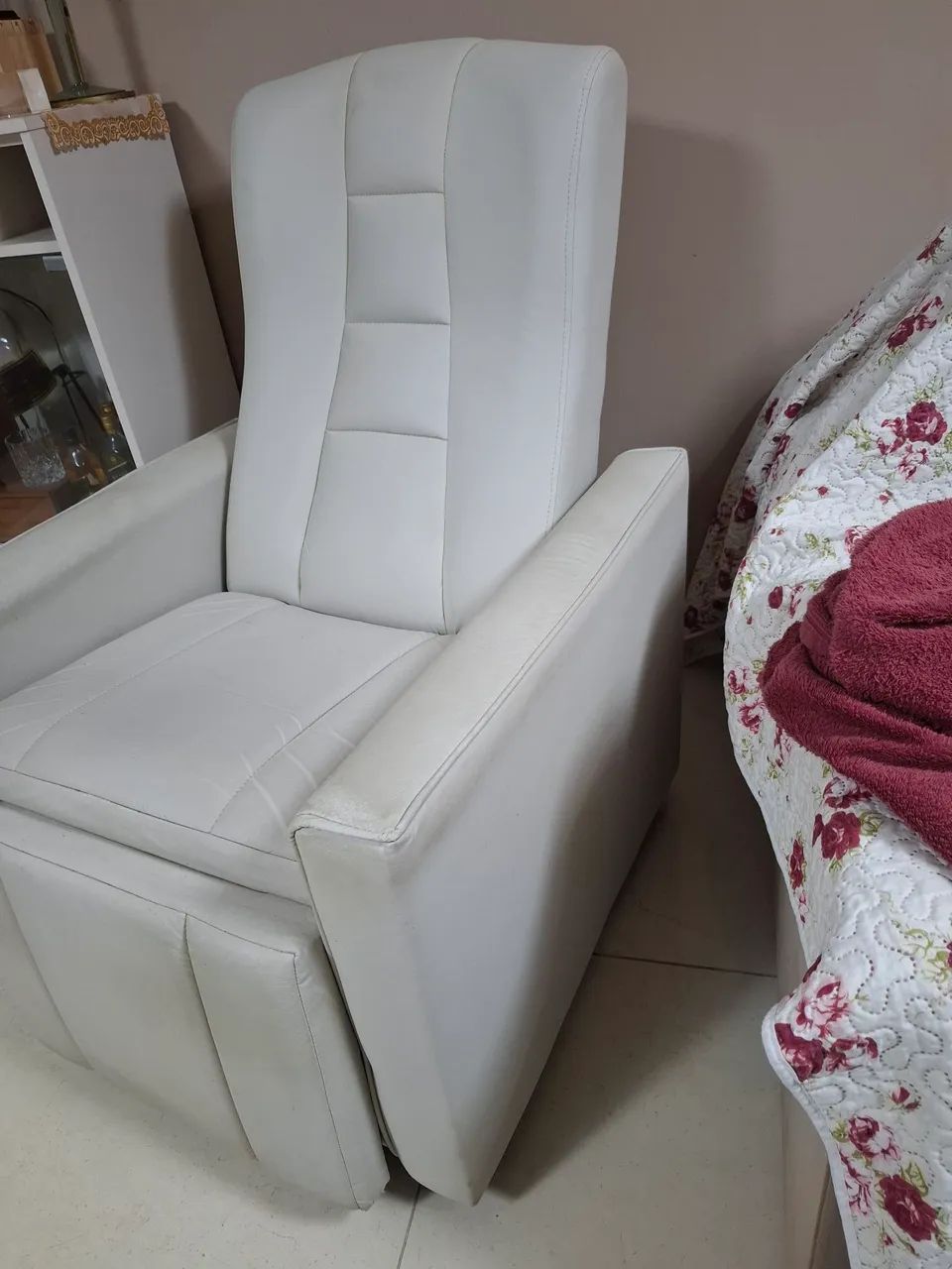 POLTRONA reclinavel corino palma bg 450 delare  - Foto 3