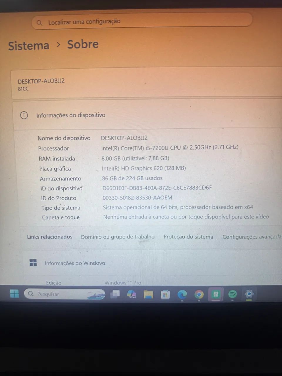 Notebook Lenovo IdeaPad320