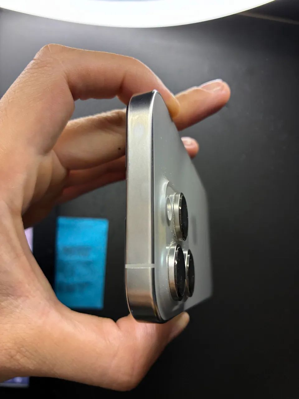 iPhone 16 Pro 256GB - Titânio Natural + Case Spigen (Brinde) - Foto 2