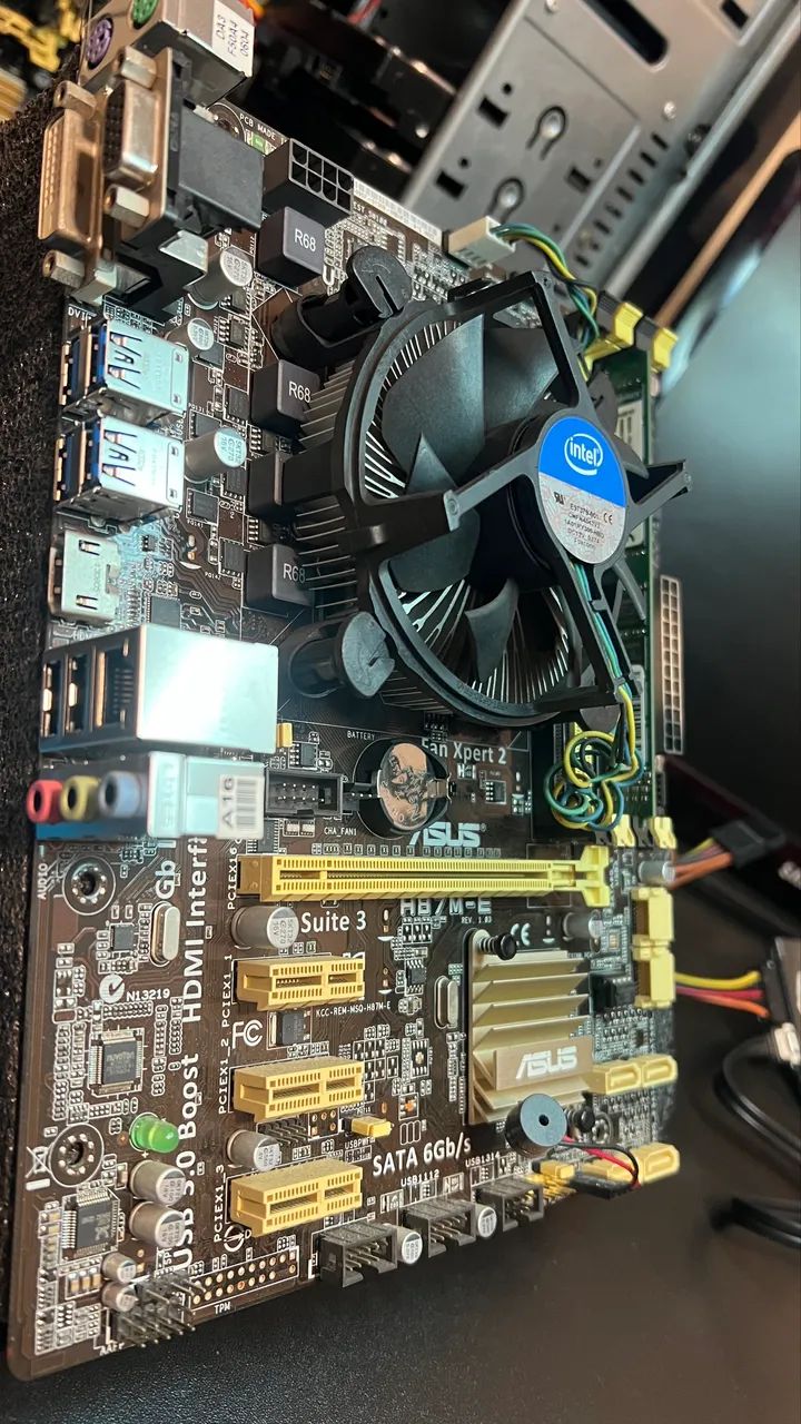 Kit core i3 4130 8GB placa Asus H87M-E 