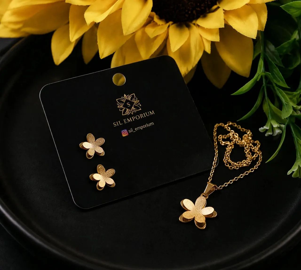 Conj. Flor Aço