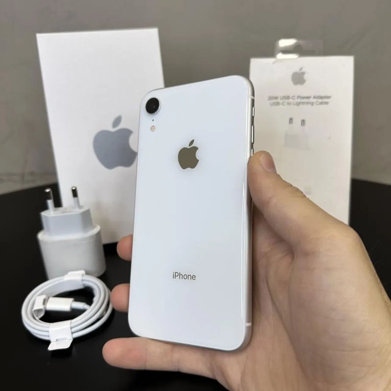 iPhone XR 64GB Branco Original | Bateria 90% | Completo na Caixa