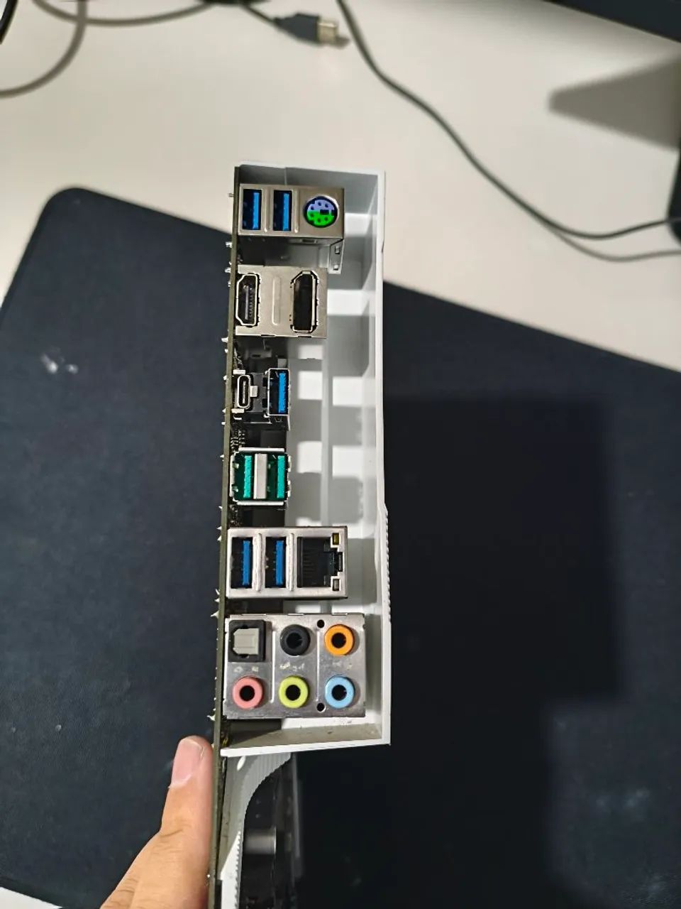 Placa mãe Asus prime x470 pro defeito - Foto 4