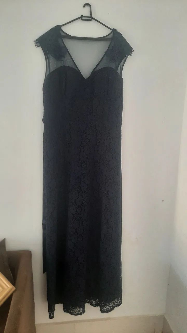 Vestido  azul Marinho