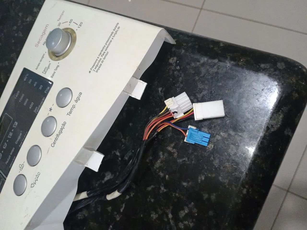 Painel da lava e seca LG1485 - Foto 2