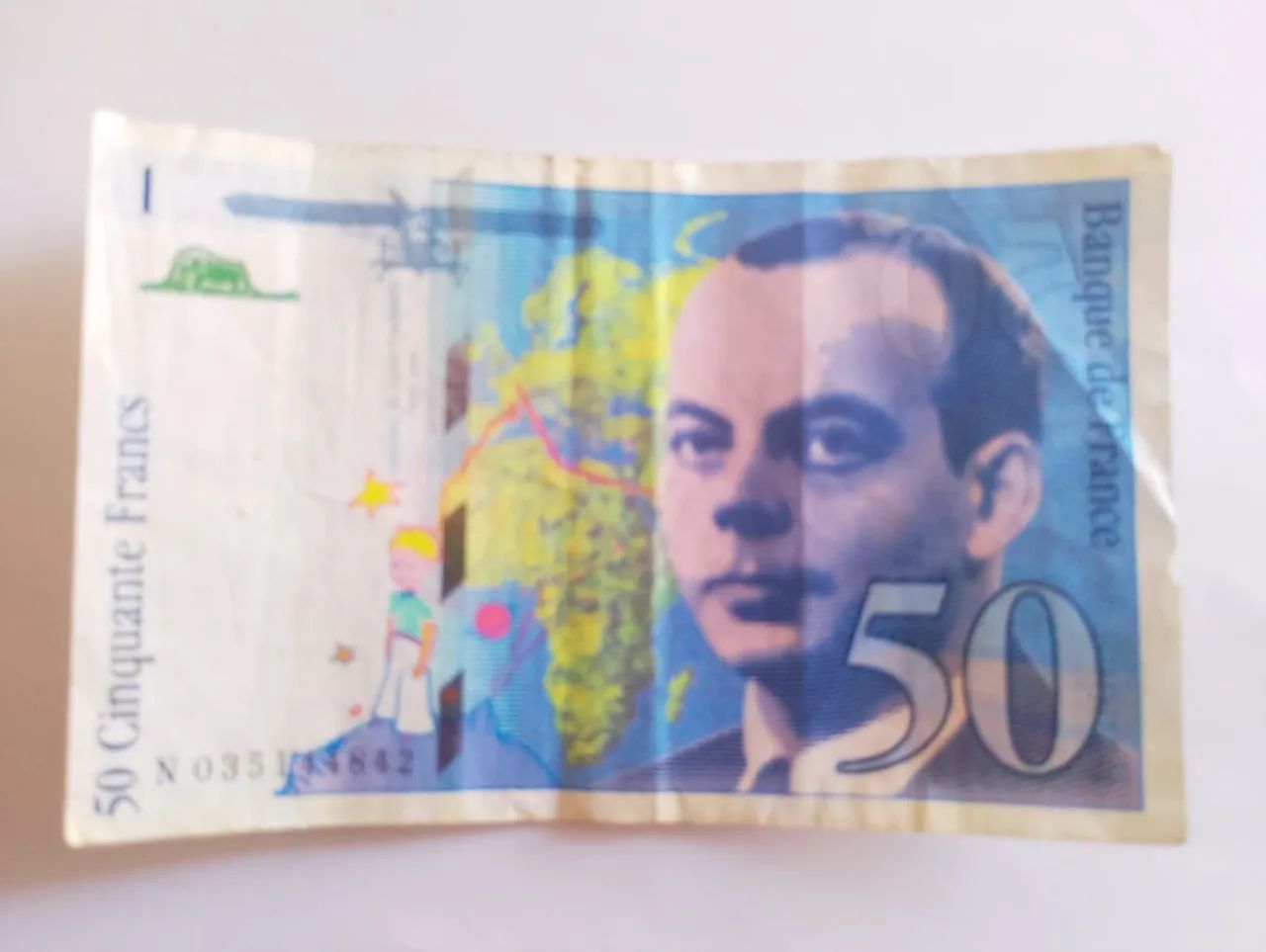 Cédulas Francesas Raras - Coleção "O Pequeno Príncipe" e "Debussy"