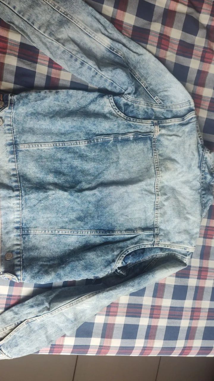 Jaqueta jeans tamanho M  Renner  - Foto 3