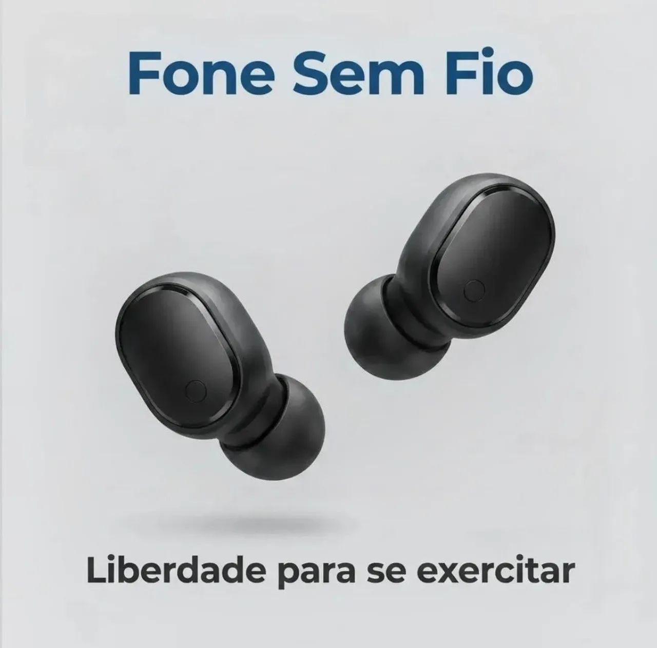 Fone Bluetooth Redmi AirDots Xiaomi com Visor Digital LED - Foto 3
