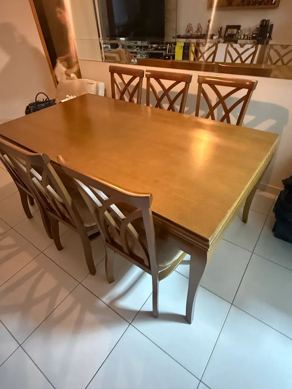 Mesa de Jantar com 6 cadeiras - Foto 4