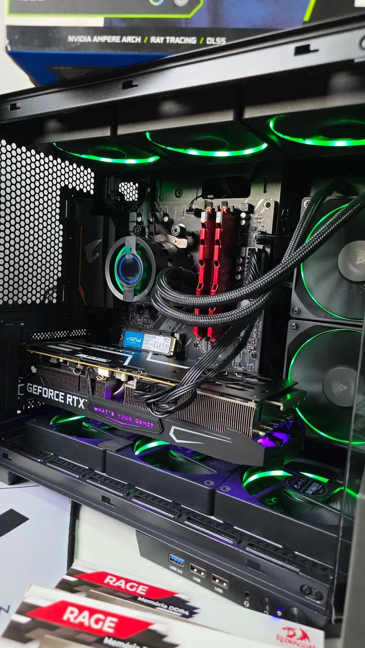 Ryzen 5500x3d Galax 3080 - Foto 3