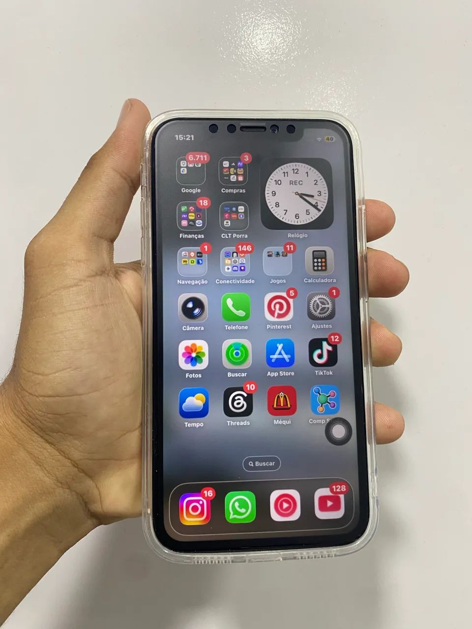 IPhone 11 256GB com nota + carregador  - Foto 5