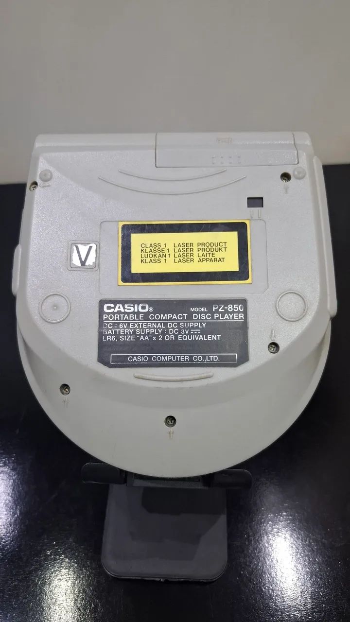 Cd player  discman Casio pz-850 funcionando perfeitamente  - Foto 2