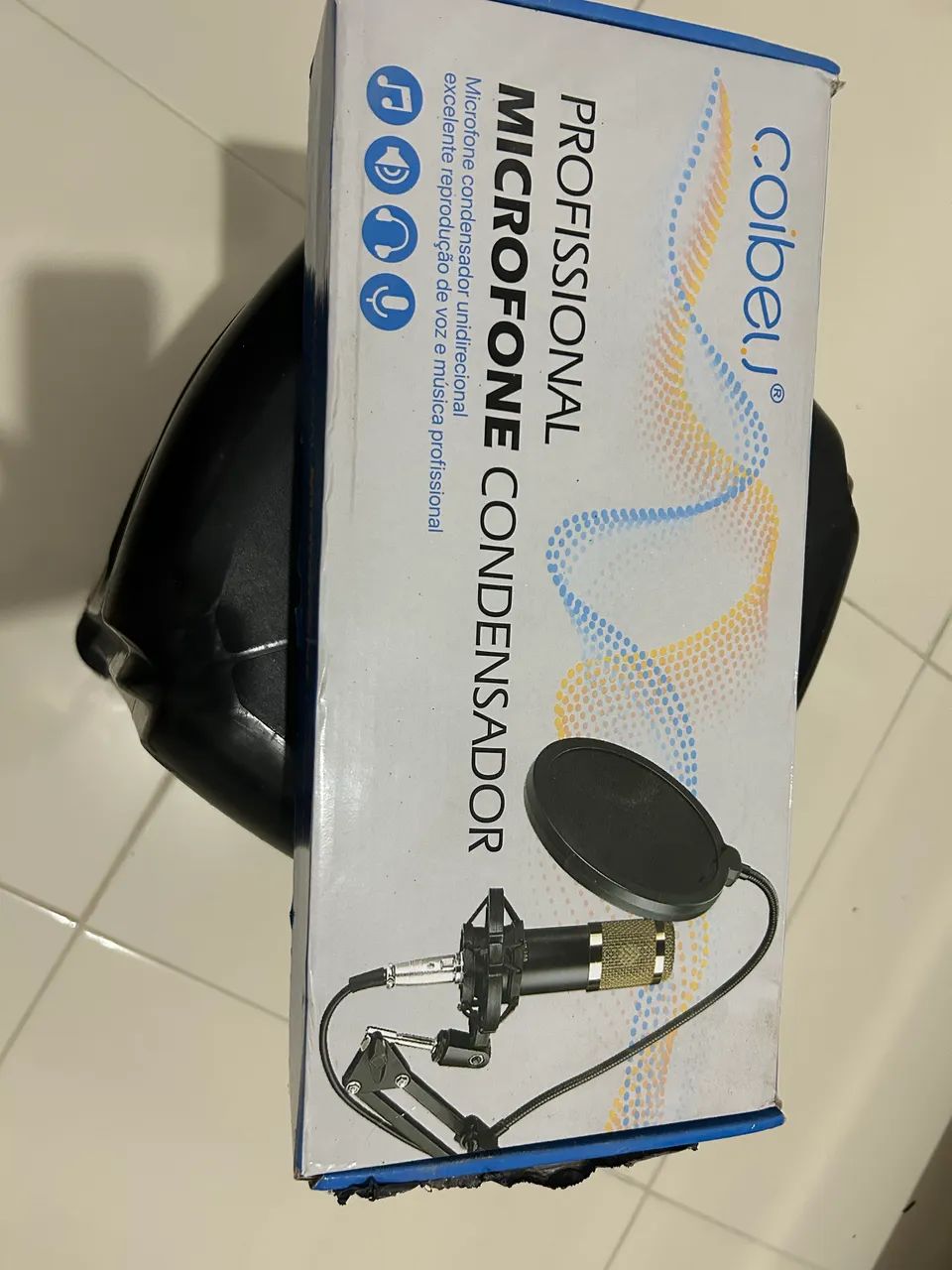 Microfone + Braço Articulado Coibeu BM-800 - NOVO - Foto 5
