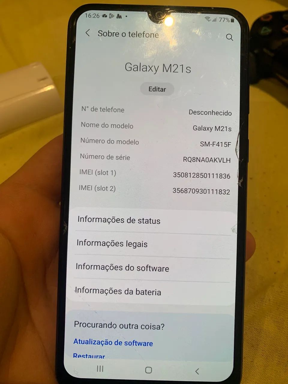 Celular Galaxy M21s - Foto 2