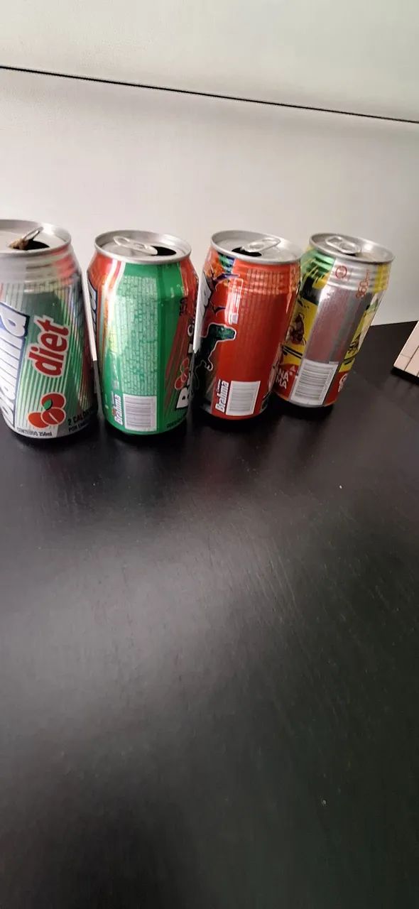 4 latas guaranás antigos - Foto 3