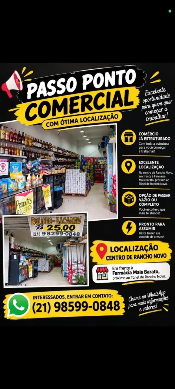 Passo ponto depósito 