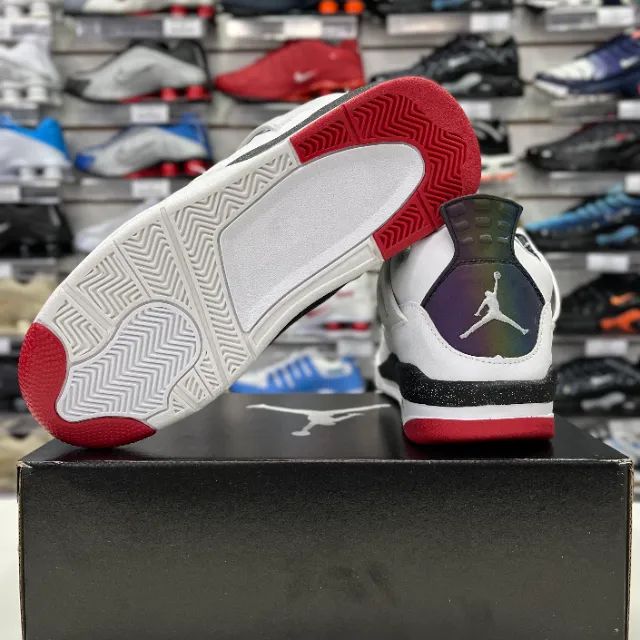 Nike Air Jordan 4 Retrô Refletivo Masculino  - Foto 4