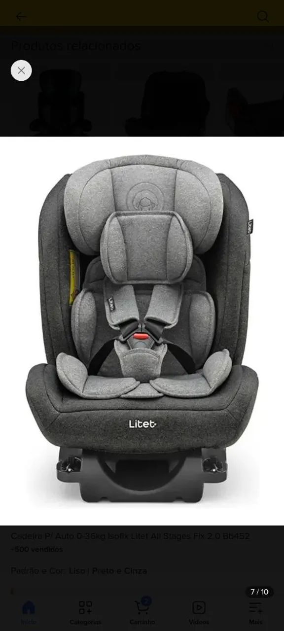Cadeira para auto 0-36kgb Litet ALL - Foto 4