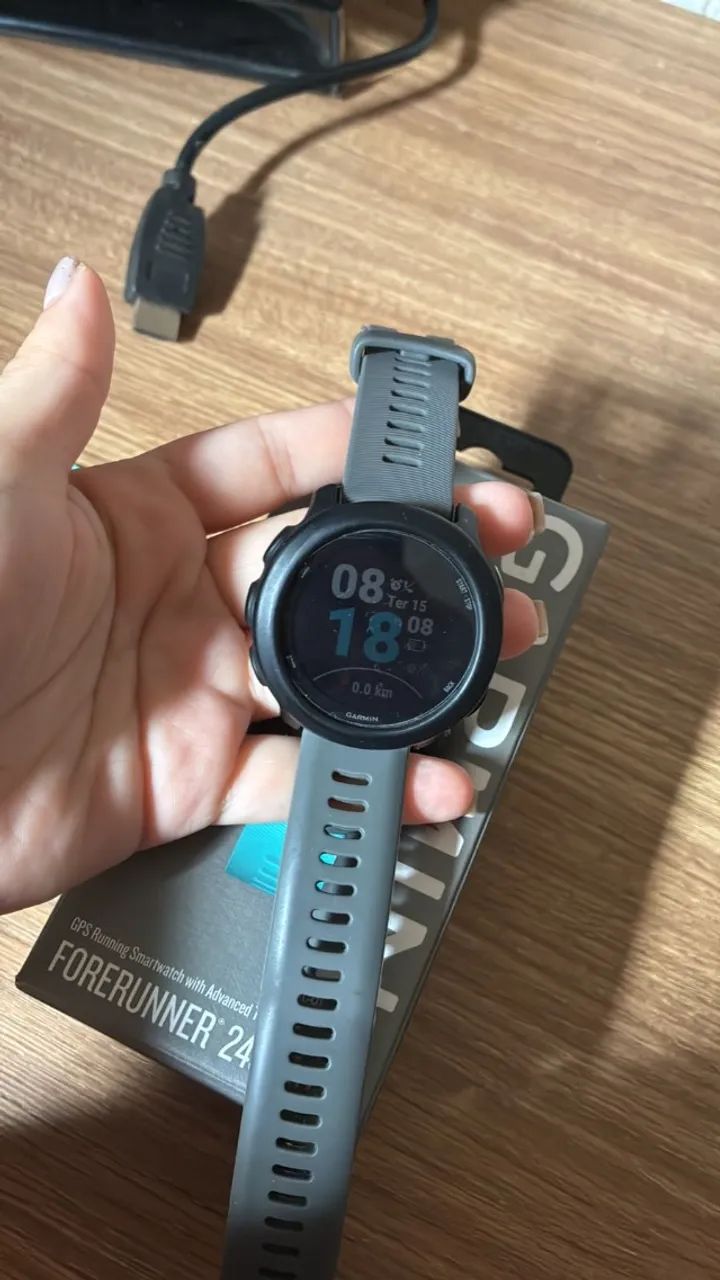 smartwatch garmin forerunner 245 music - Foto 2