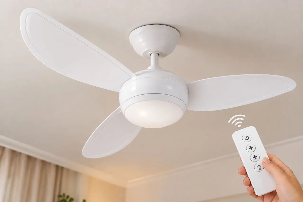 Ventilador de Teto com Controle 