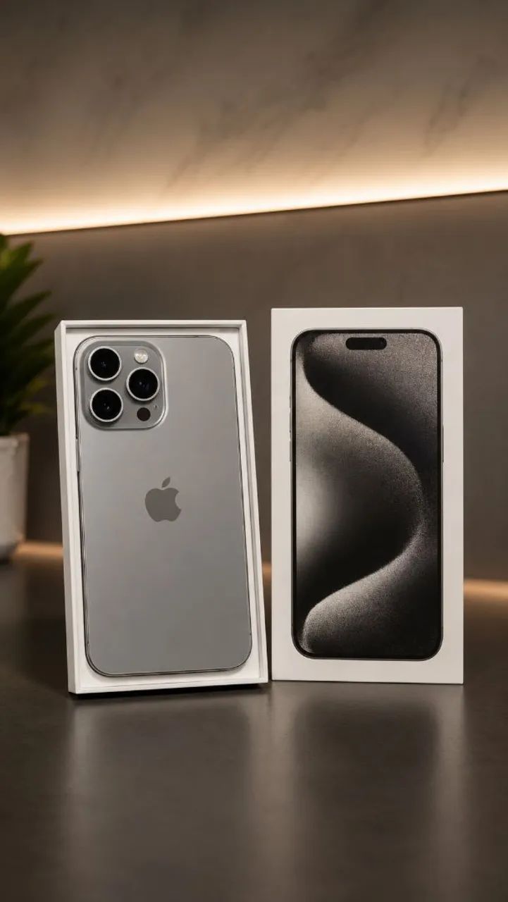 IPhone 15 Pro Max NF, cartão 12x.