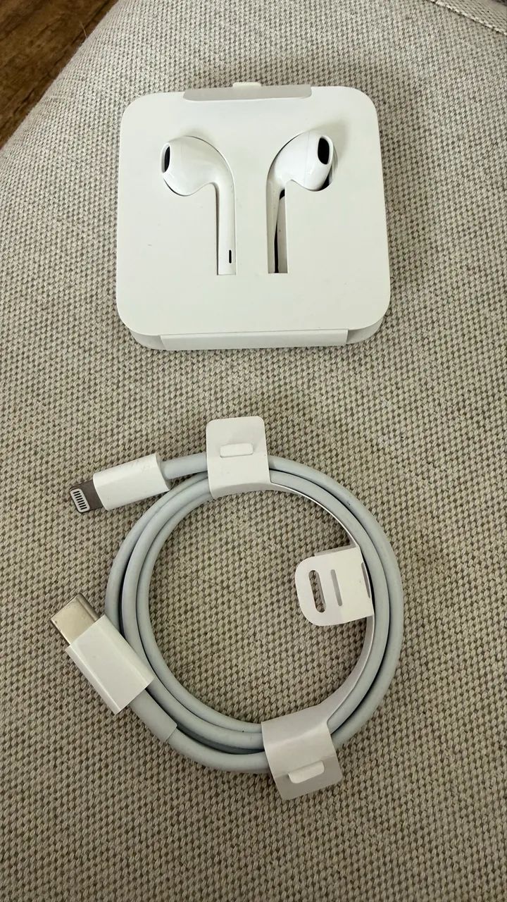 EarPods e carregador Apple