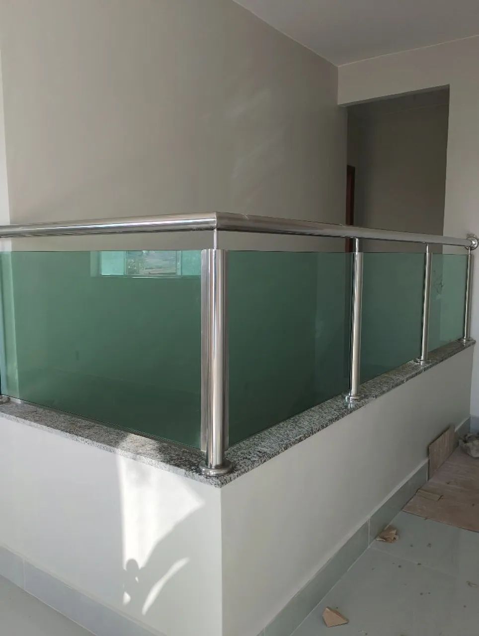 Corrimão em aço inox 
