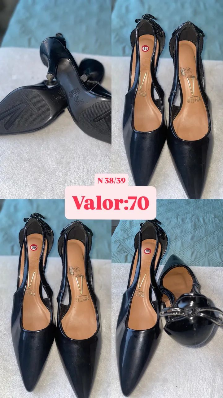 Sapatos semi novos 