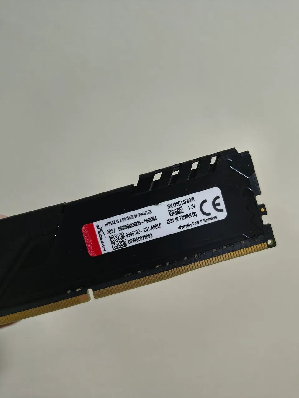 Memória RAM 16GB DDR4 HYPERX FURY 2X8 - Foto 3