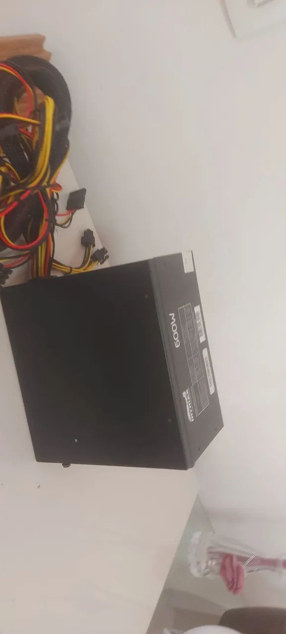 FONTE PARA PC MYMAX 600W - MODELO MPSU/FP600W  - Foto 4