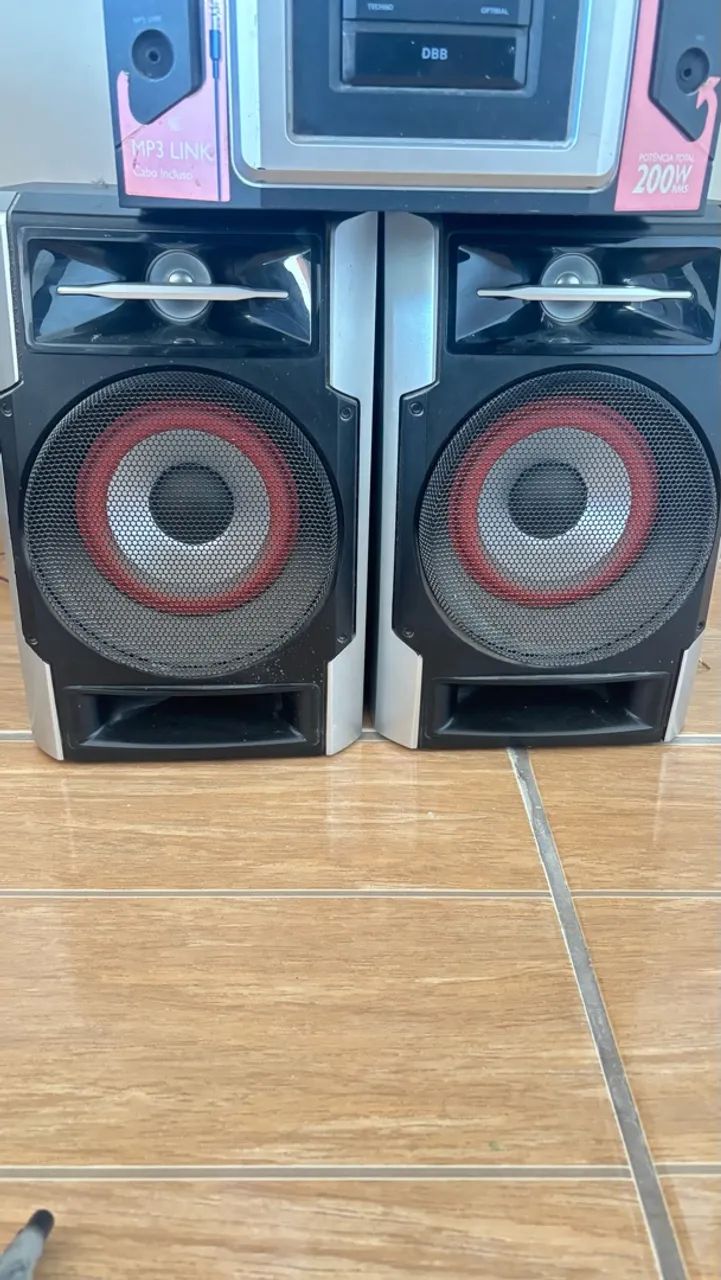 Mini System Philips MP3 com 2 Caixas de Som - 200W RMS - Foto 3
