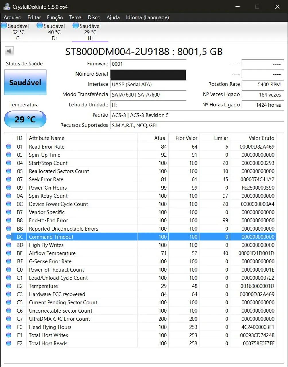 HD interno de 8TB - Seagate BarraCuda 3.5 hdd - Foto 2