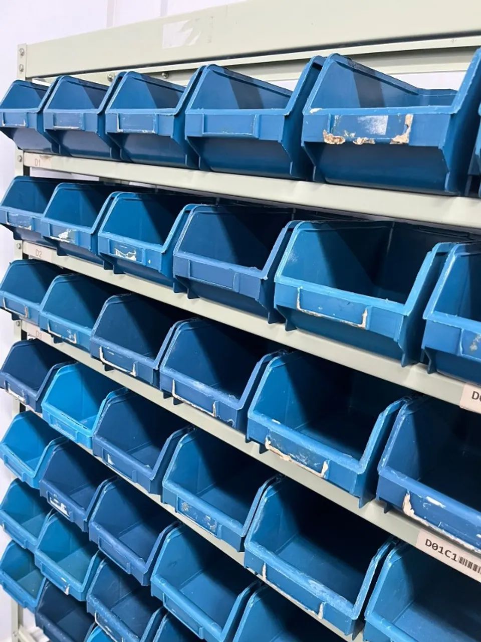 Estante Em Aço Modular Para Gavetas Bin N. 5 Mod. 54/5
