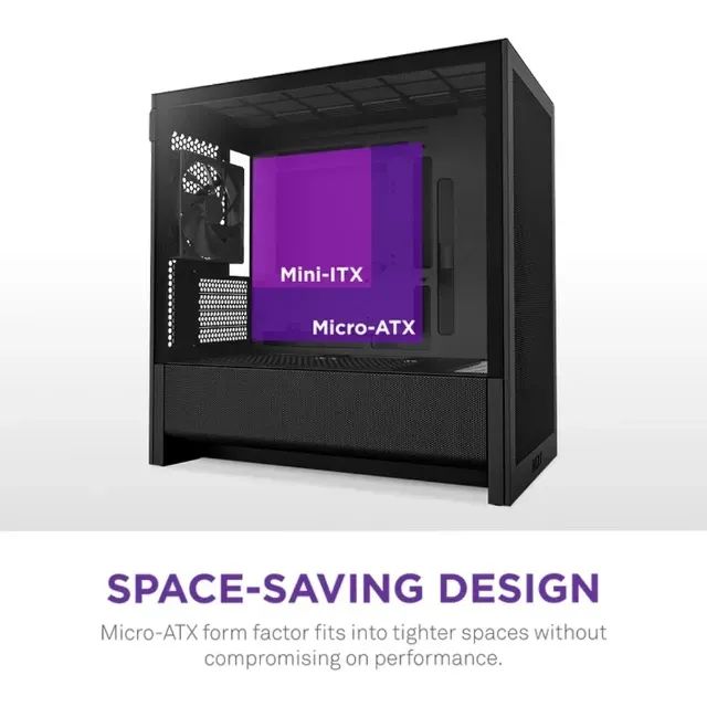 NZXT H3 FLOW GABINETE - Foto 3